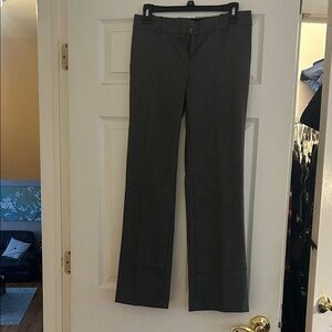 Ann Taylor Charcoal Straight Leg Pants